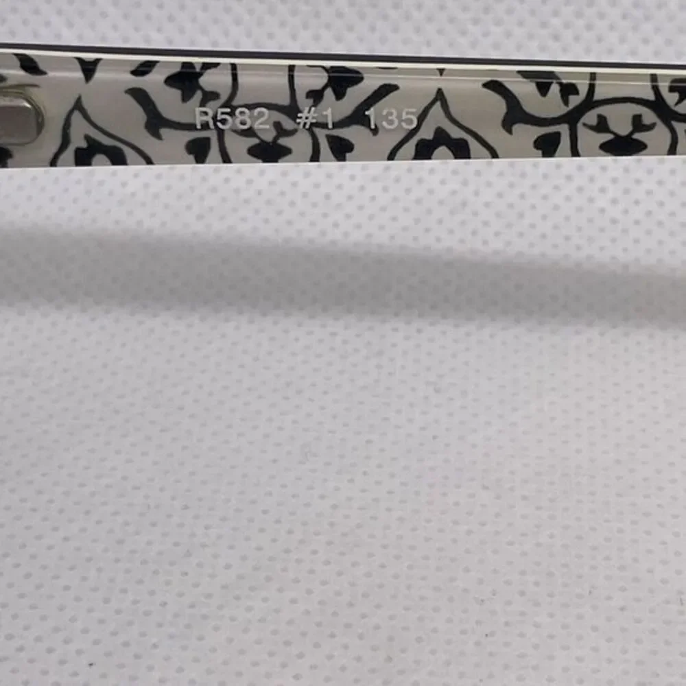 NRG Silver Dollar 135 R582 Eyeglasses Or Sunglasses FRAMES‎ ONLY Black & White